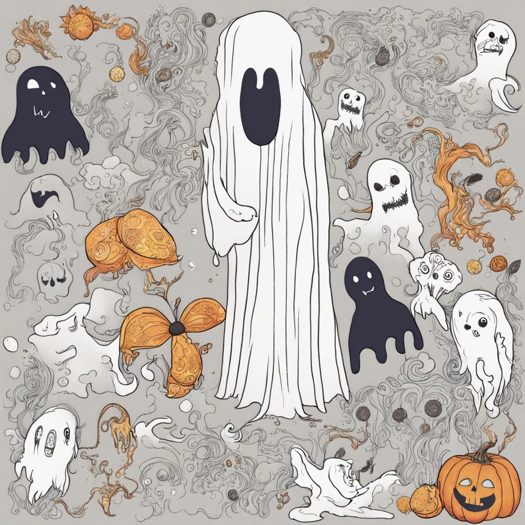 Ethereal Mood Board: Ghosts and Psychology