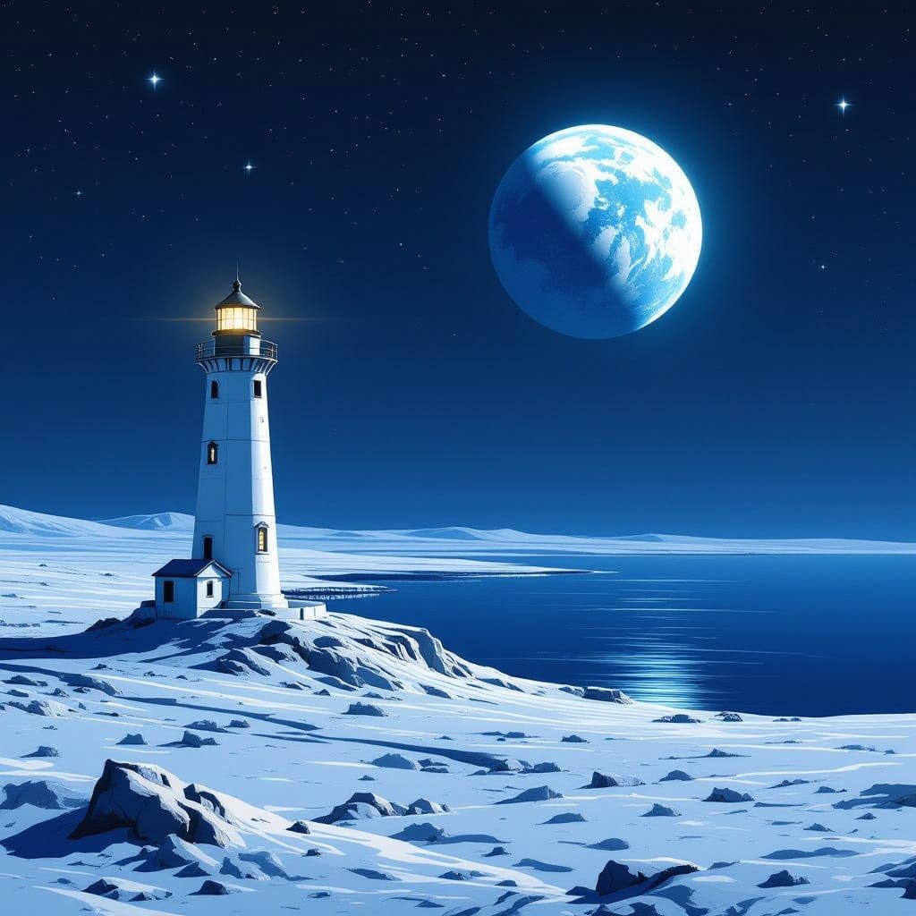 Lunar Lighthouse of Solitude