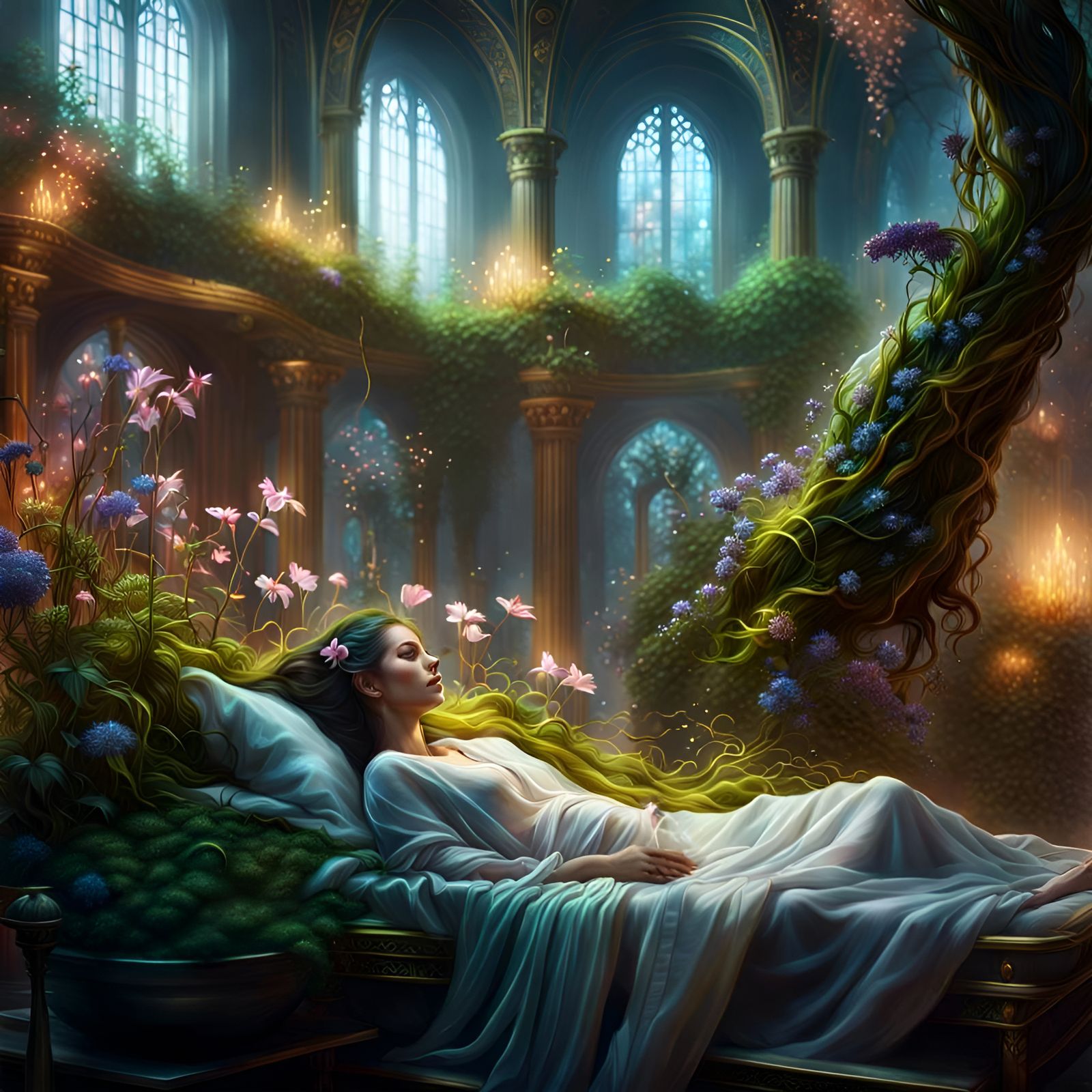 Magical healing plants ☘️