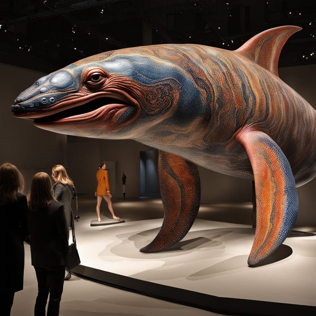 Painted Sculpture...