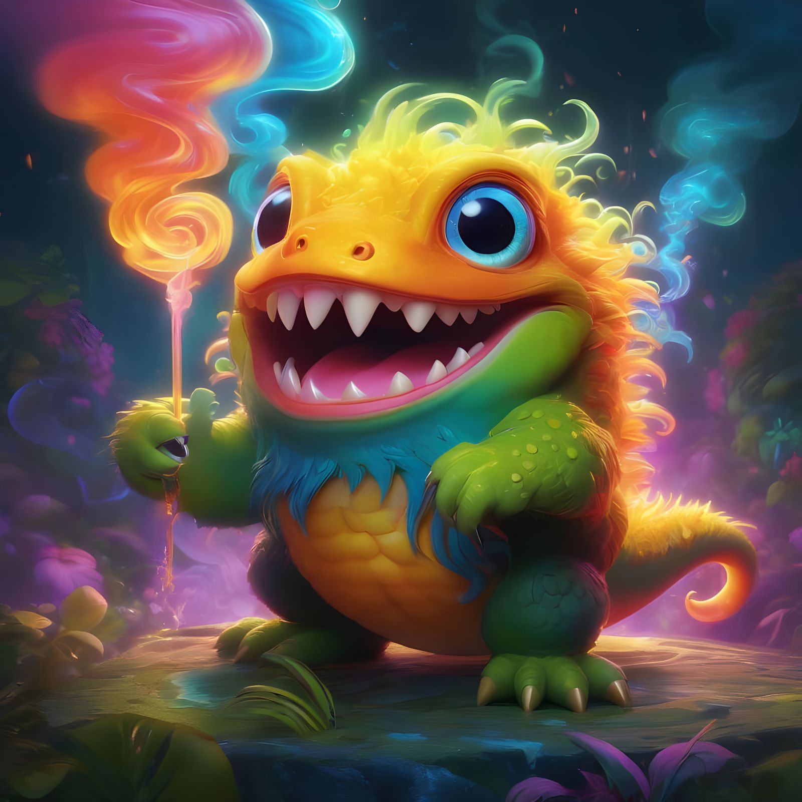 The Cutest Smoke Monster