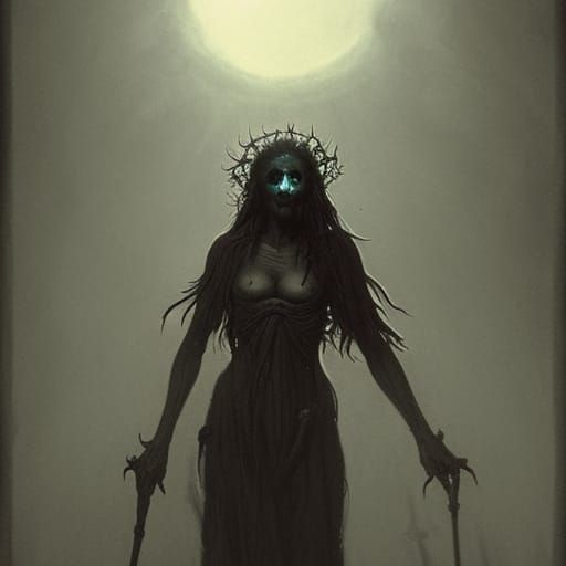 Terrifying Ghost-Witch of Wabanaki Folklore