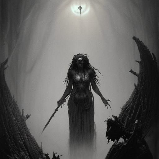 Terrifying Ghost-Witch of Wabanaki Folklore