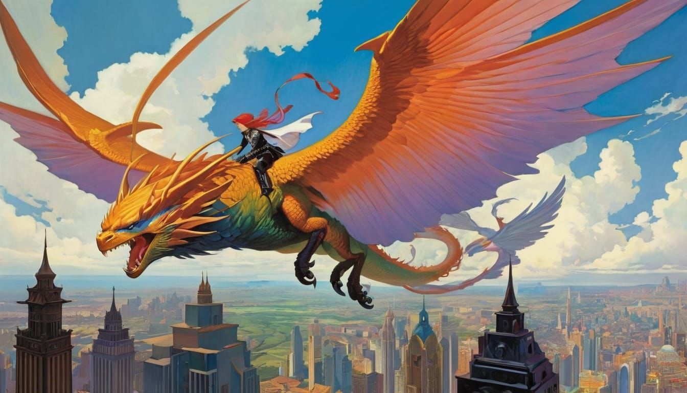 Enigmatic Creatures in Distinct Artistic Styles