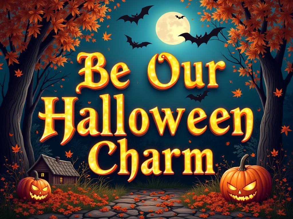 Charming Halloween Graphic Design Illustration