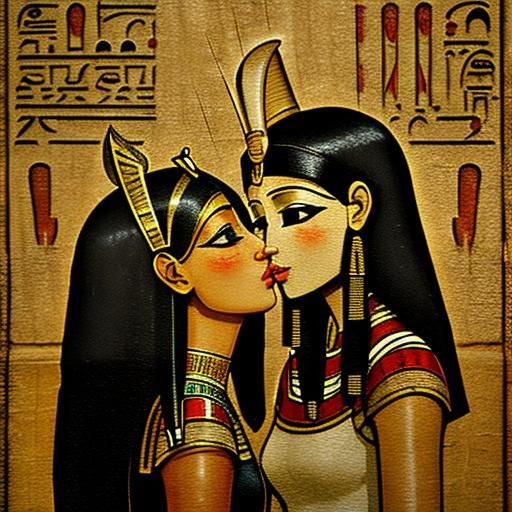 Pharaohs' Kiss: An Egyptian Hieroglyphs Romance