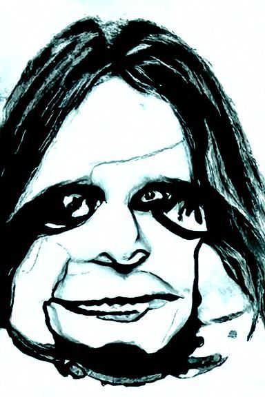 Child's Drawing of Ozzy Osbourne
