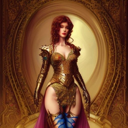 formal portrait of Katya clover as Sissy