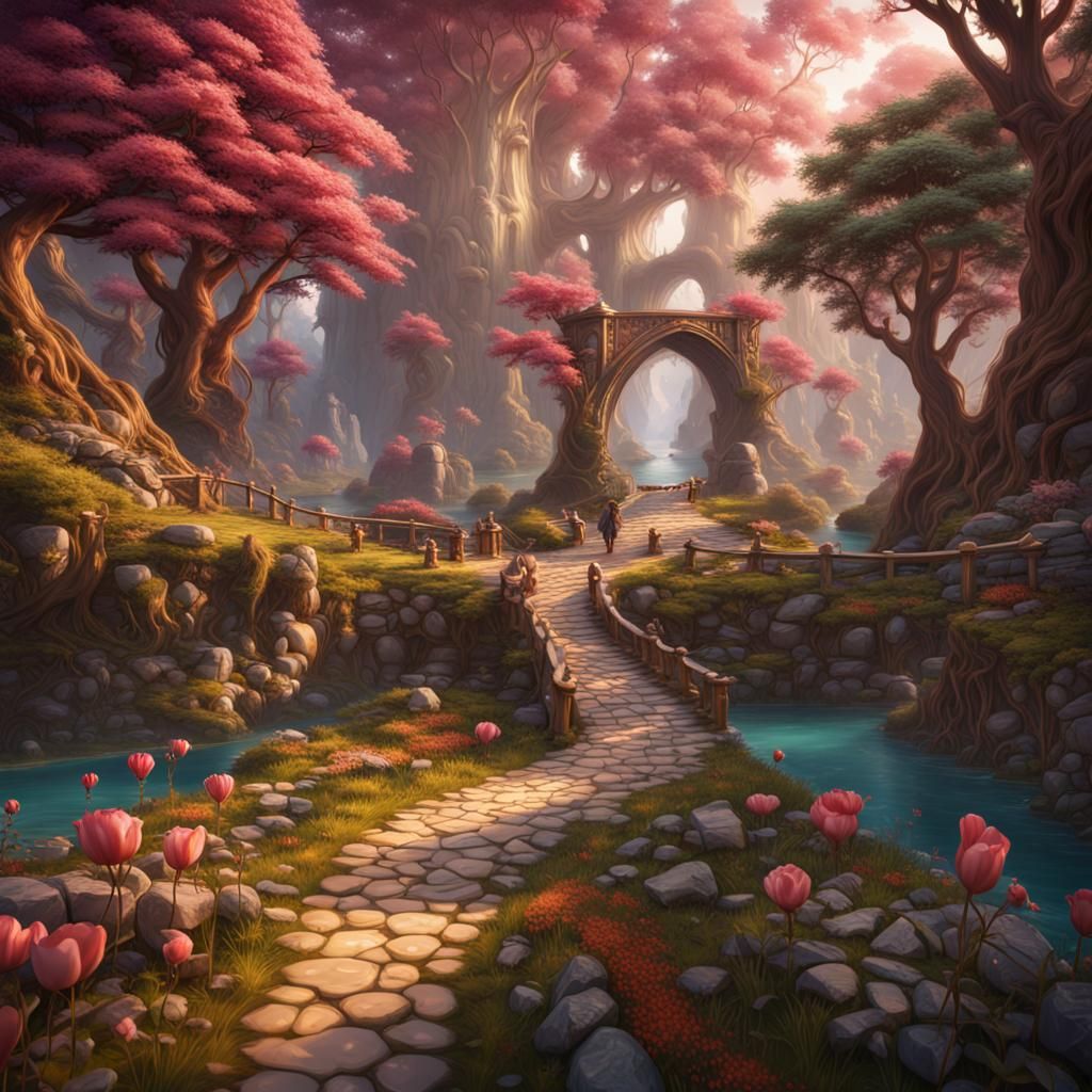 Joyful Path to the Heart: Fantasy Concept Art