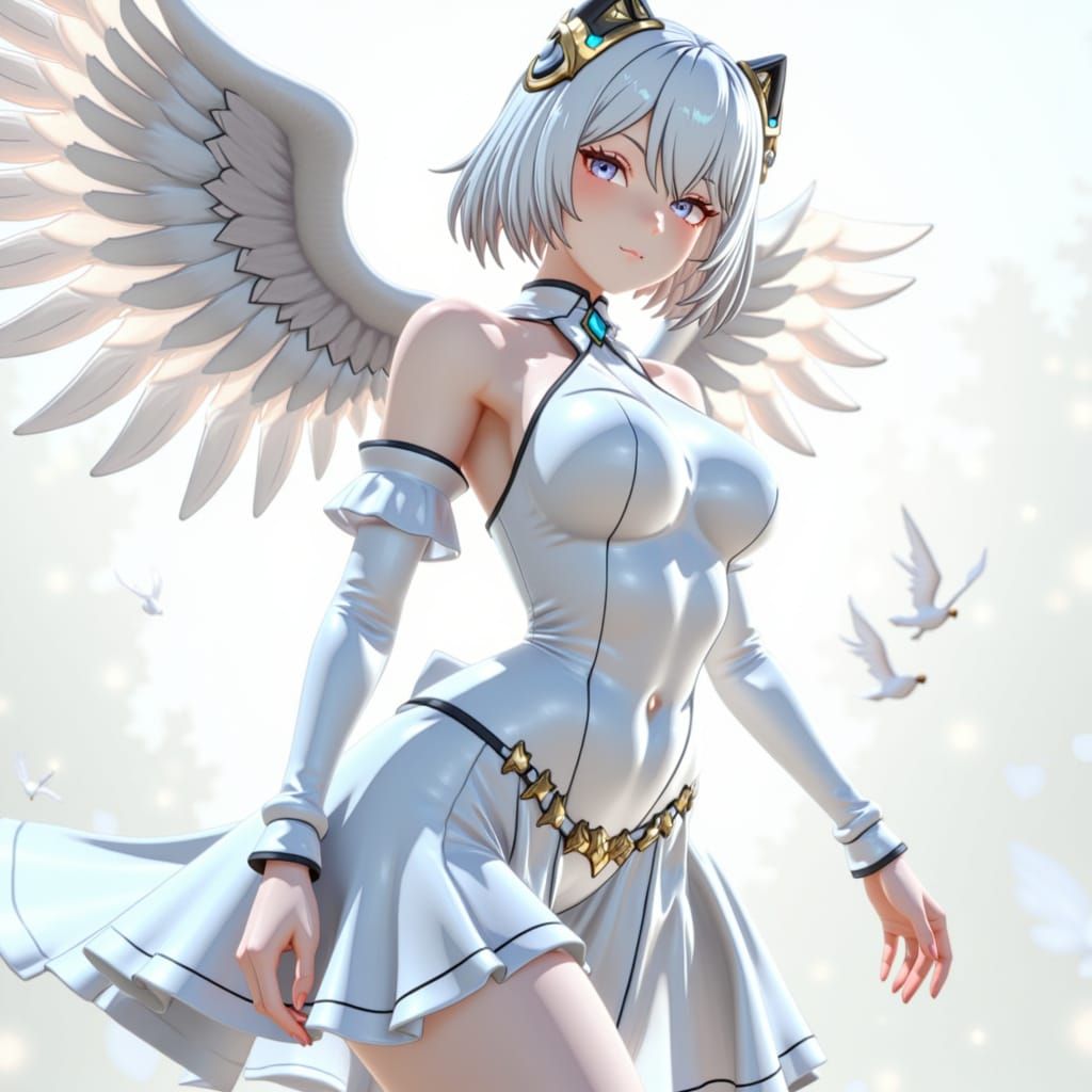 White Winged Girl