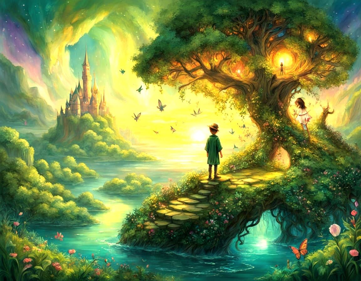 Enchanting Neverland Landscape