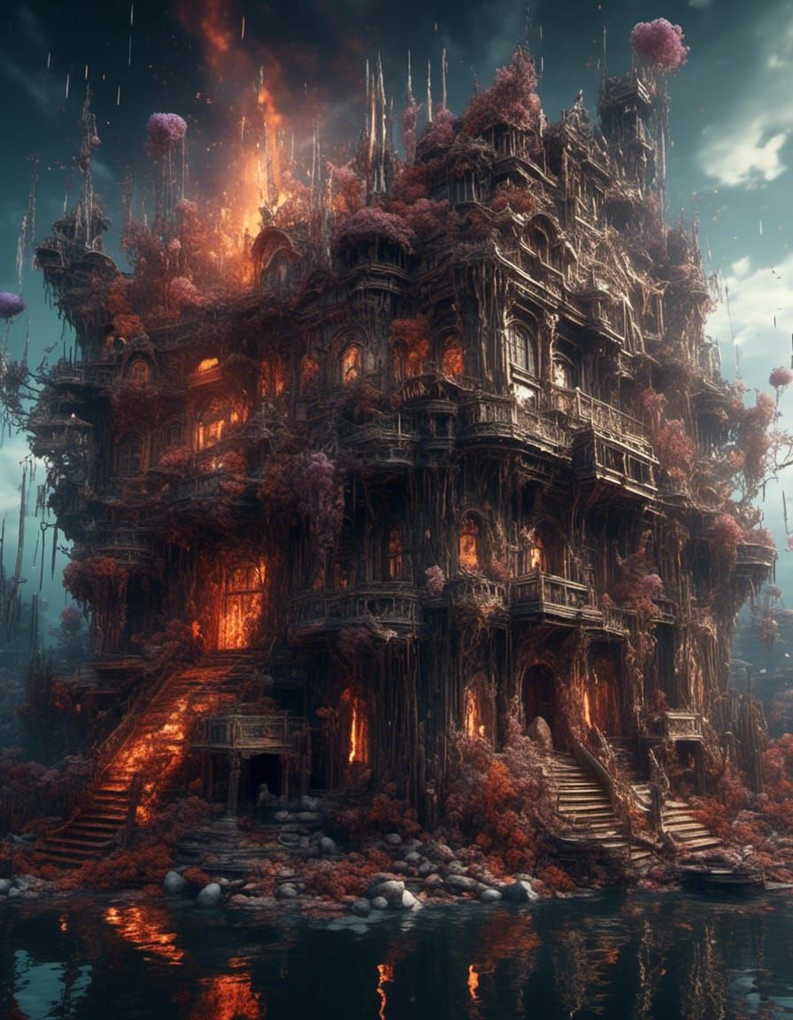 Abstract Composition: Extravagant Waste of Material