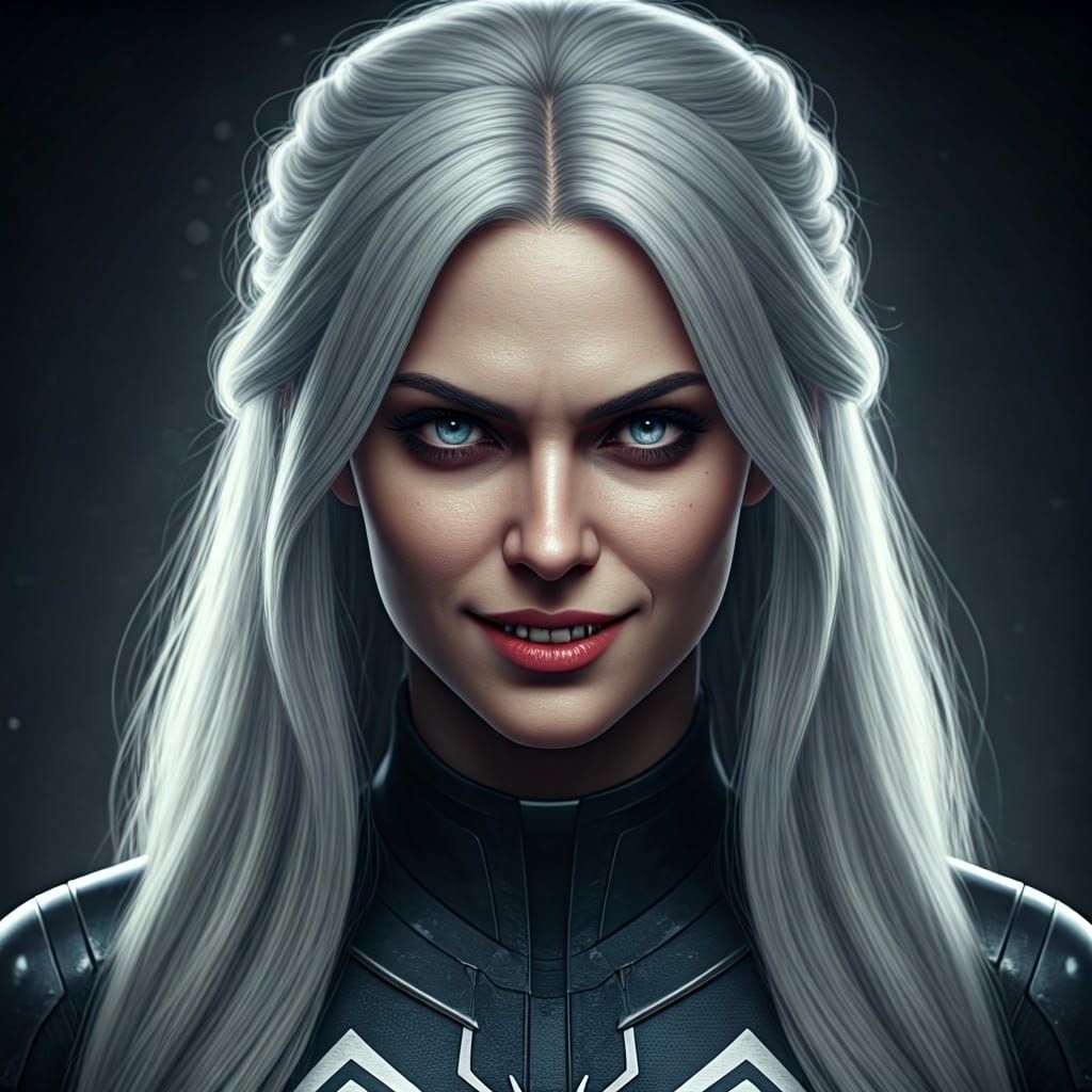 Surreal Goddess of Symbiotes Unveiled in Hyper-Realistic Por...