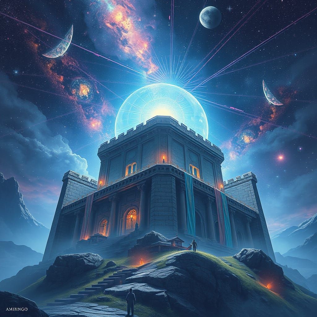 Biblical Strongholds in Cosmic Holographic Splendor