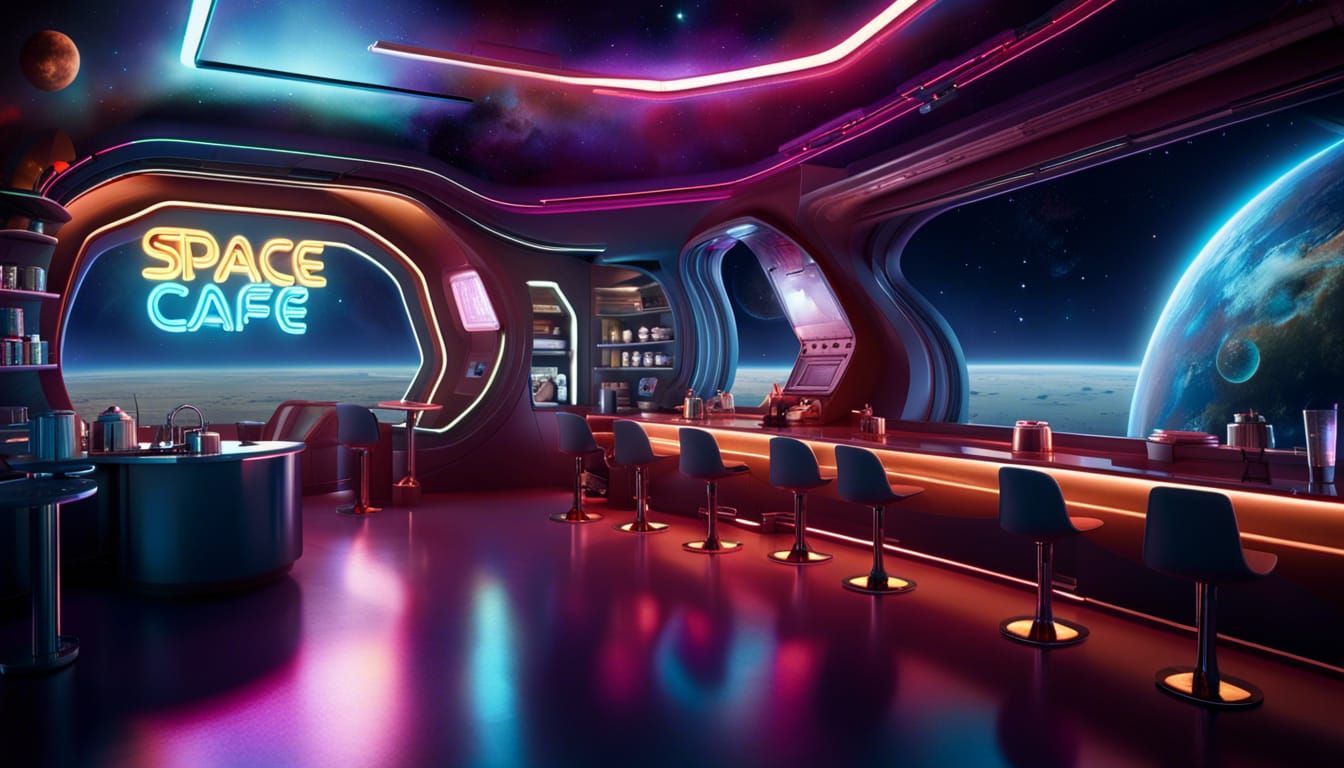 Space Cafe - Best Coffee in 10,000 Light Years