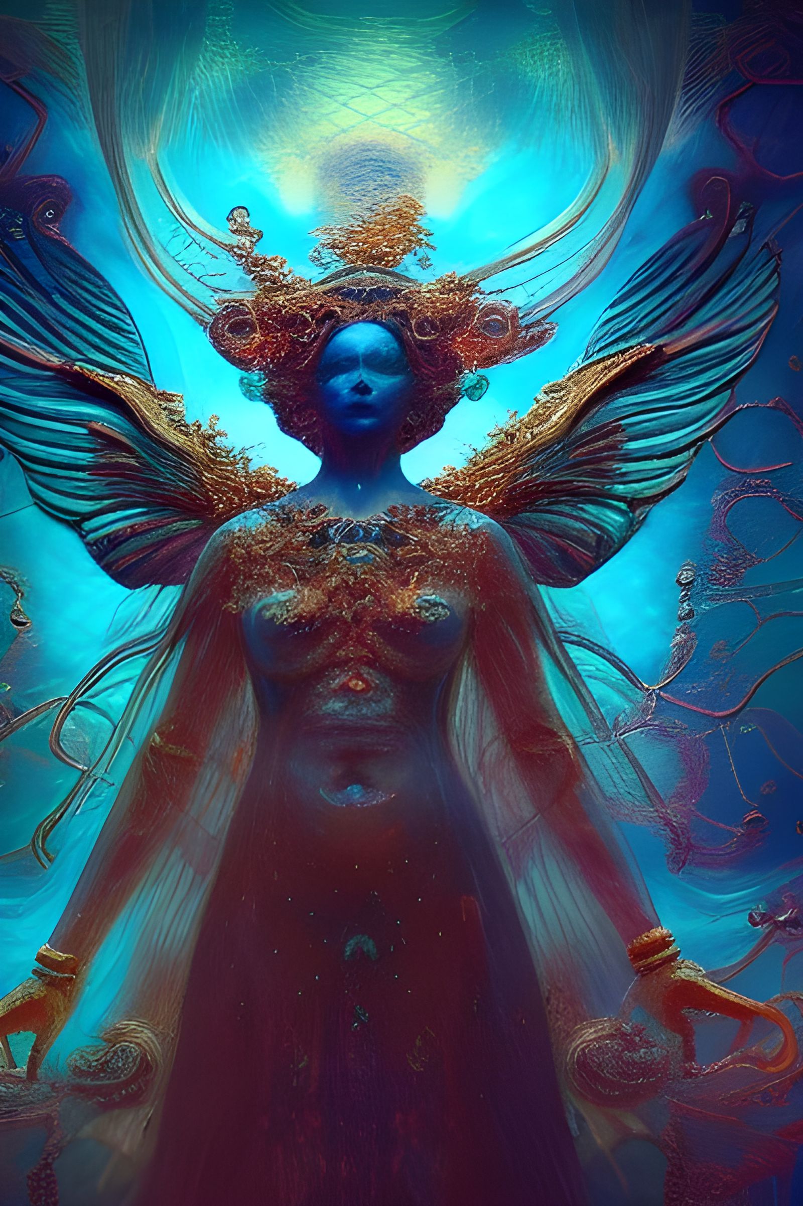 False God Concept Art in 8k Resolution