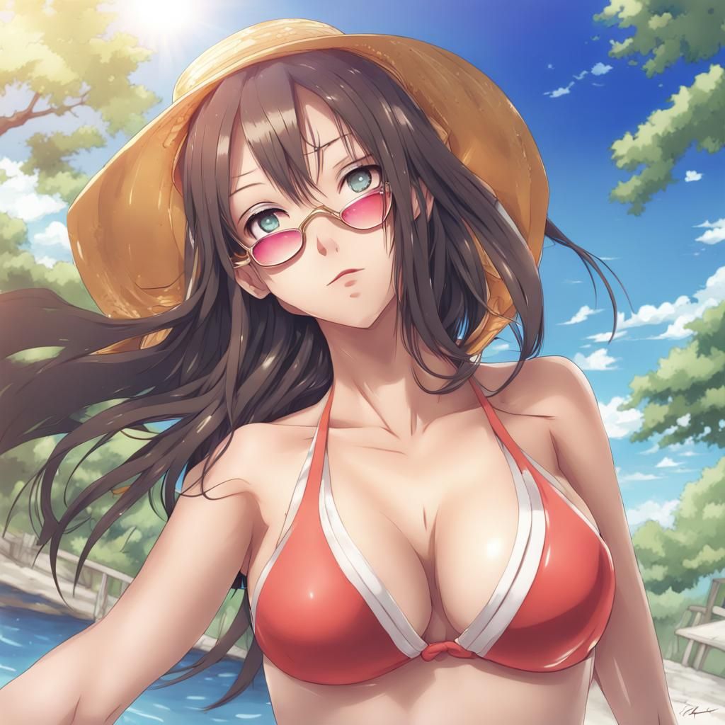 Anime Style Bikini Woman