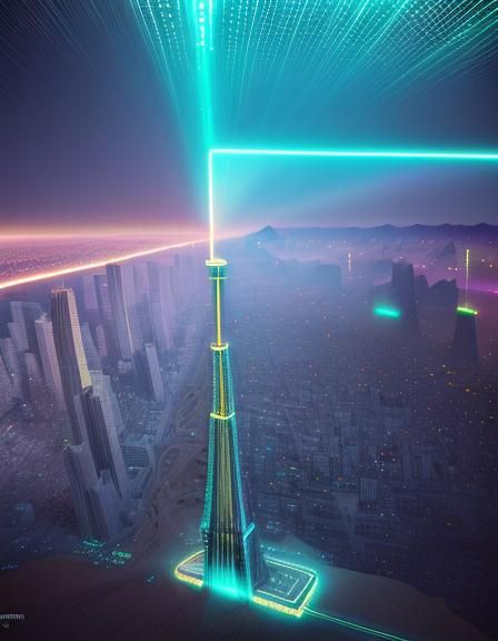 In a twilight year lost to the sands of time, where cathode dreams dissolve into pixelated reality, she emerges from a s...