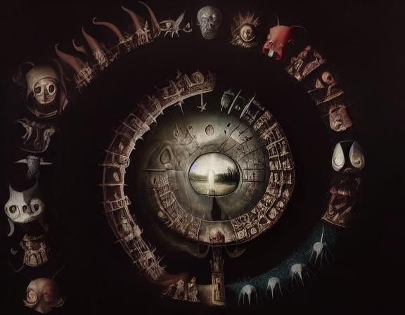 Grotesque Vision of Hell Inspired by Bosch