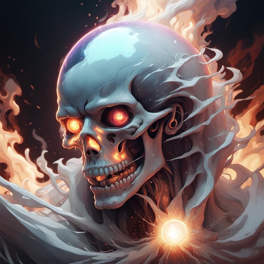 Death Devouring Light in a Glitching System