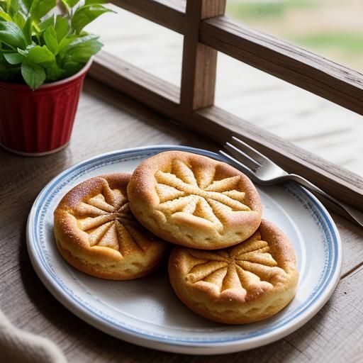 Traditional Slovak Pastries in Rustic Cottage