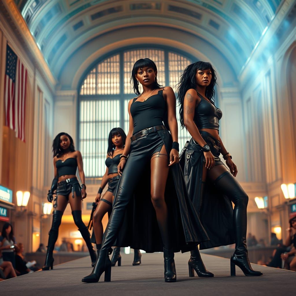 Dark Academia Chic Meets Adventurous Elegance in Grand Centr...