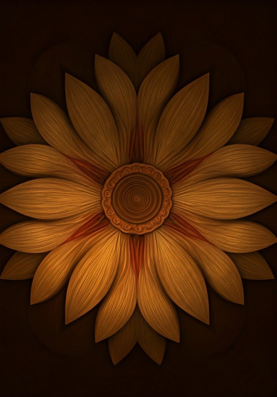 Hydnora and Her Many Tiny Quilted Maple Heads