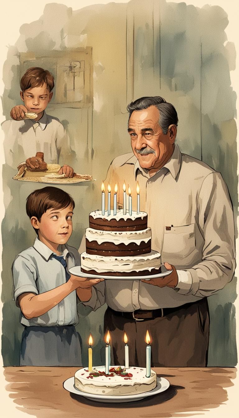 Heartwarming Birthday Moment Between Child and Father