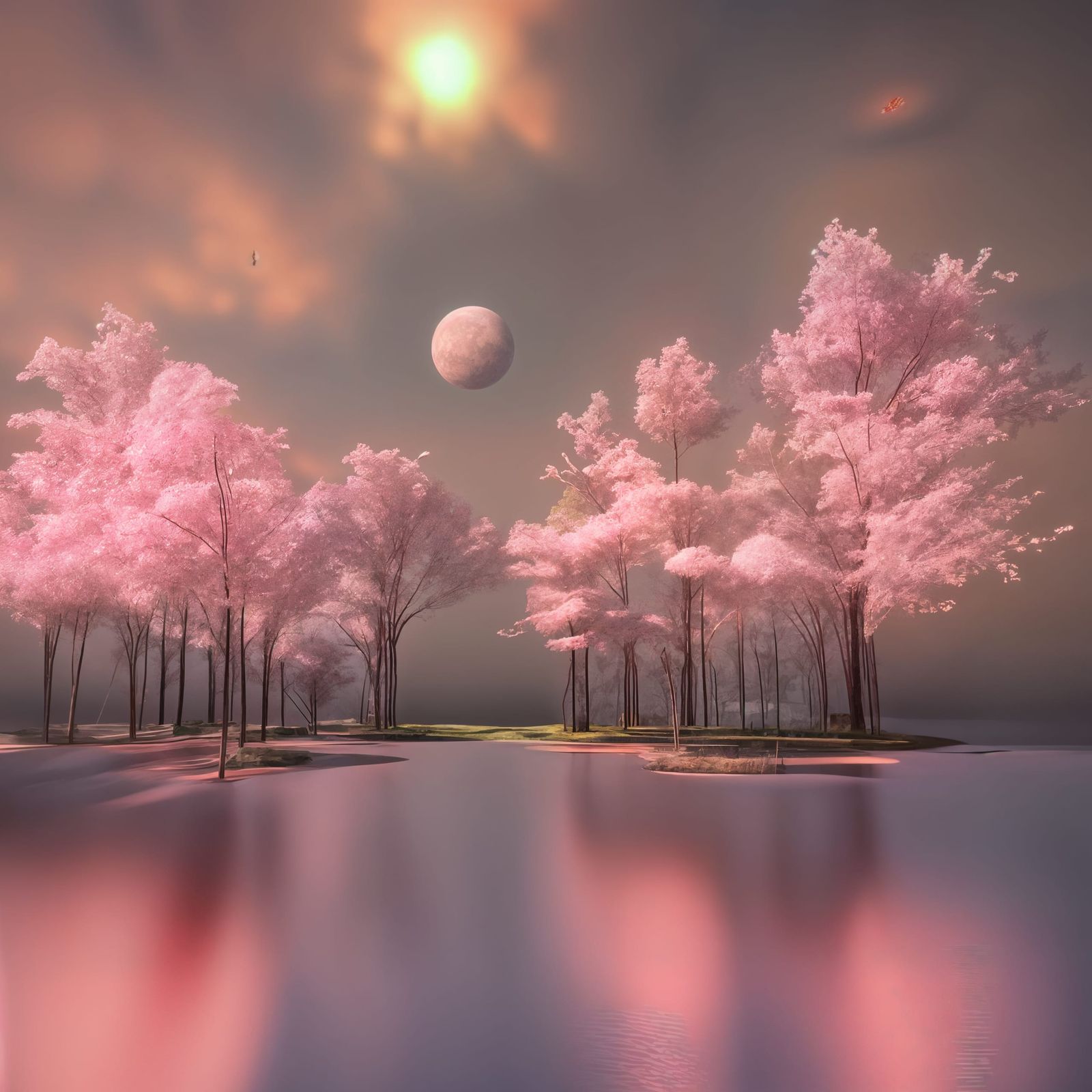 Intricate Geometric Abstract Painting in 8k