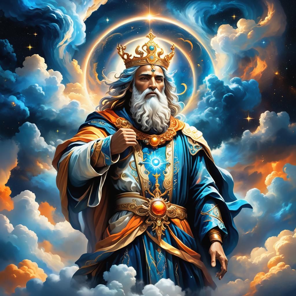 God, King of Heaven and Earth: Fantasy Concept Art
