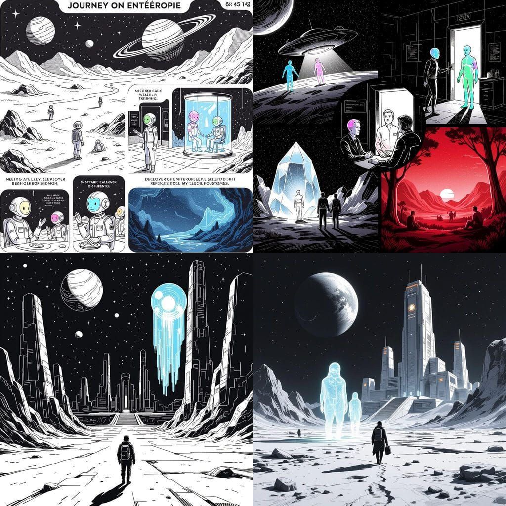 Arrival on Entropy: Encountering Luminous Ardrycians