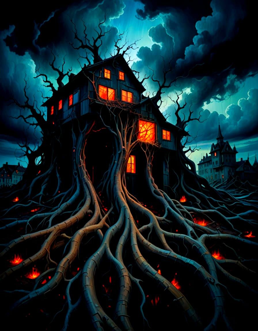 Surreal Nightmare Visions of Twisted World