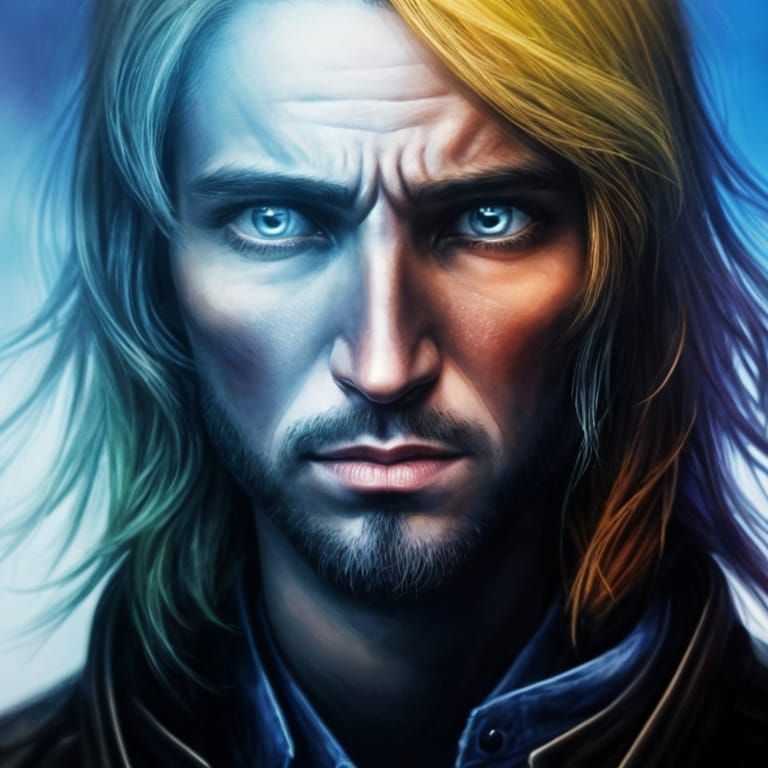 Intricately Detailed Character with Emotional Expression