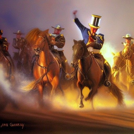 The Show Must Go On: Oil Painting