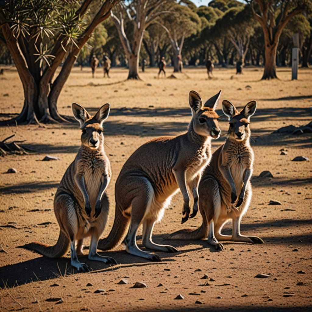 kangaroos