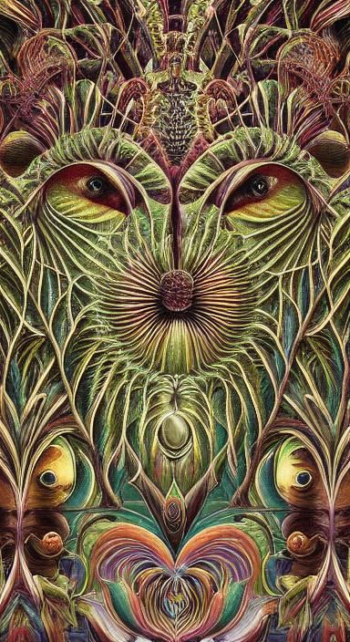 Optical Illusion: Zebra and Sloth in Mixed Media