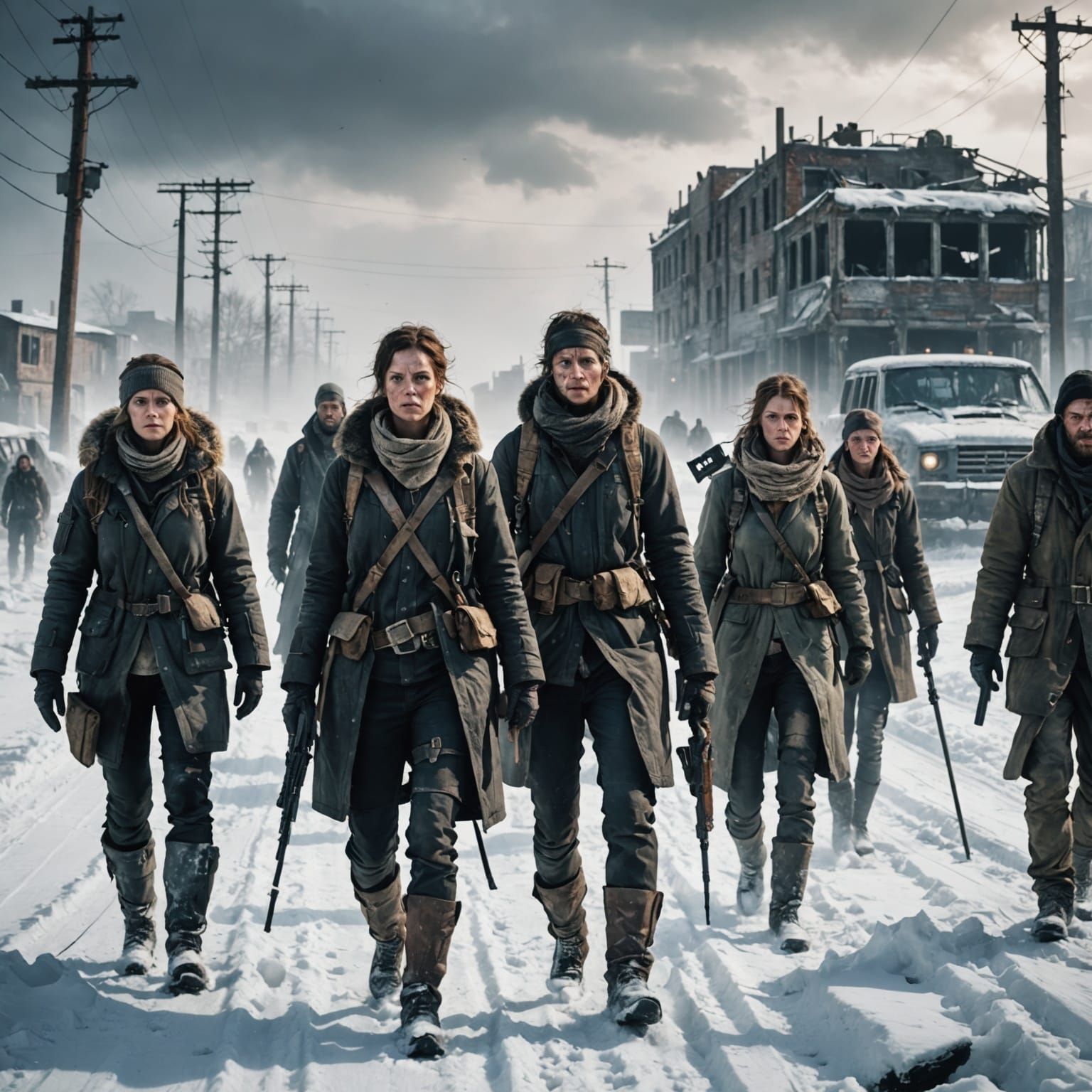 Harsh Winter Survival in a Post Apocalyptic World