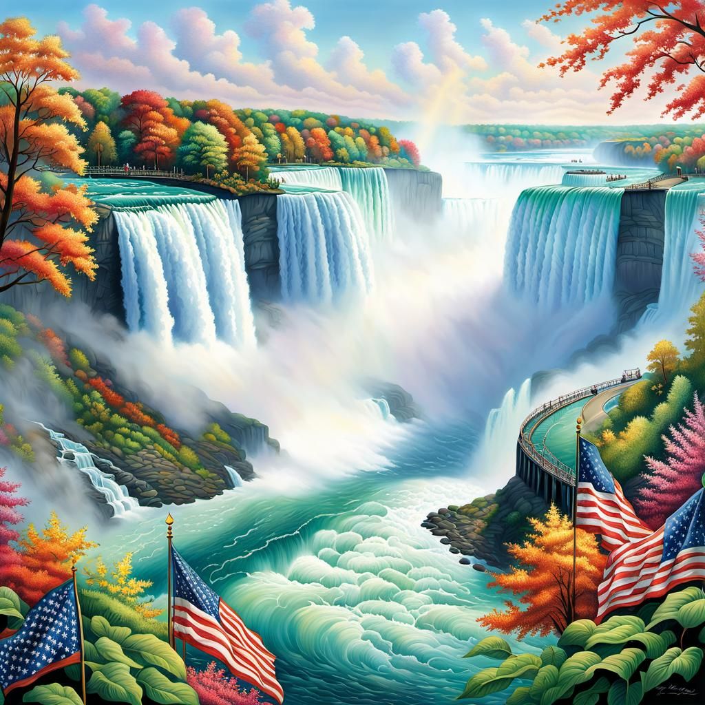 Niagara Falls: A Pop Art Photographic Masterpiece