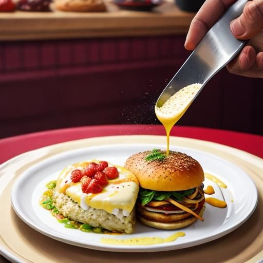 AI Generated Image of Food