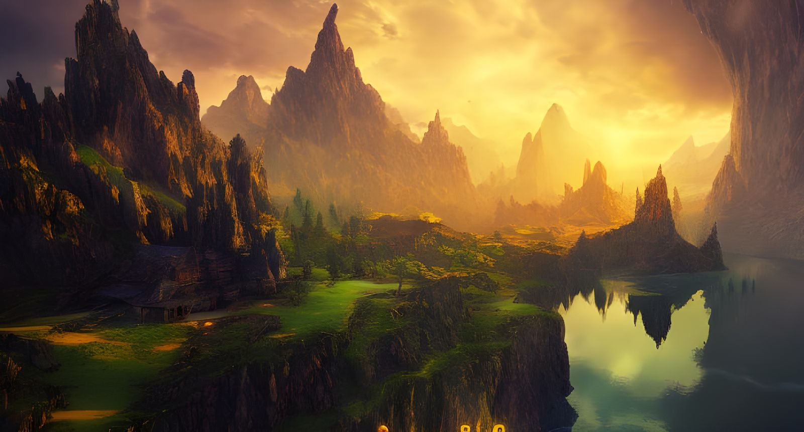 Fantasy art Landscape