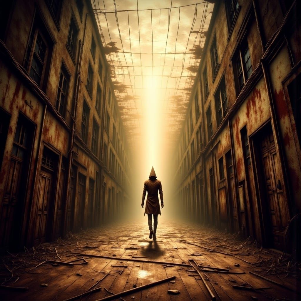 Surreal Dreamscape with Splintered Sunlight