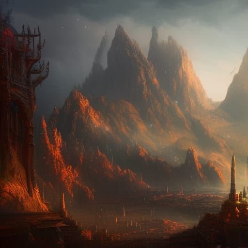 Detailed Matte Painting of a Baller in Deep Color