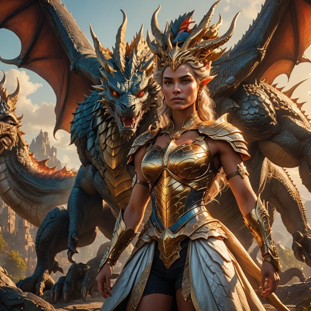 Intimidating Dragon: A Queen's Golden Hour