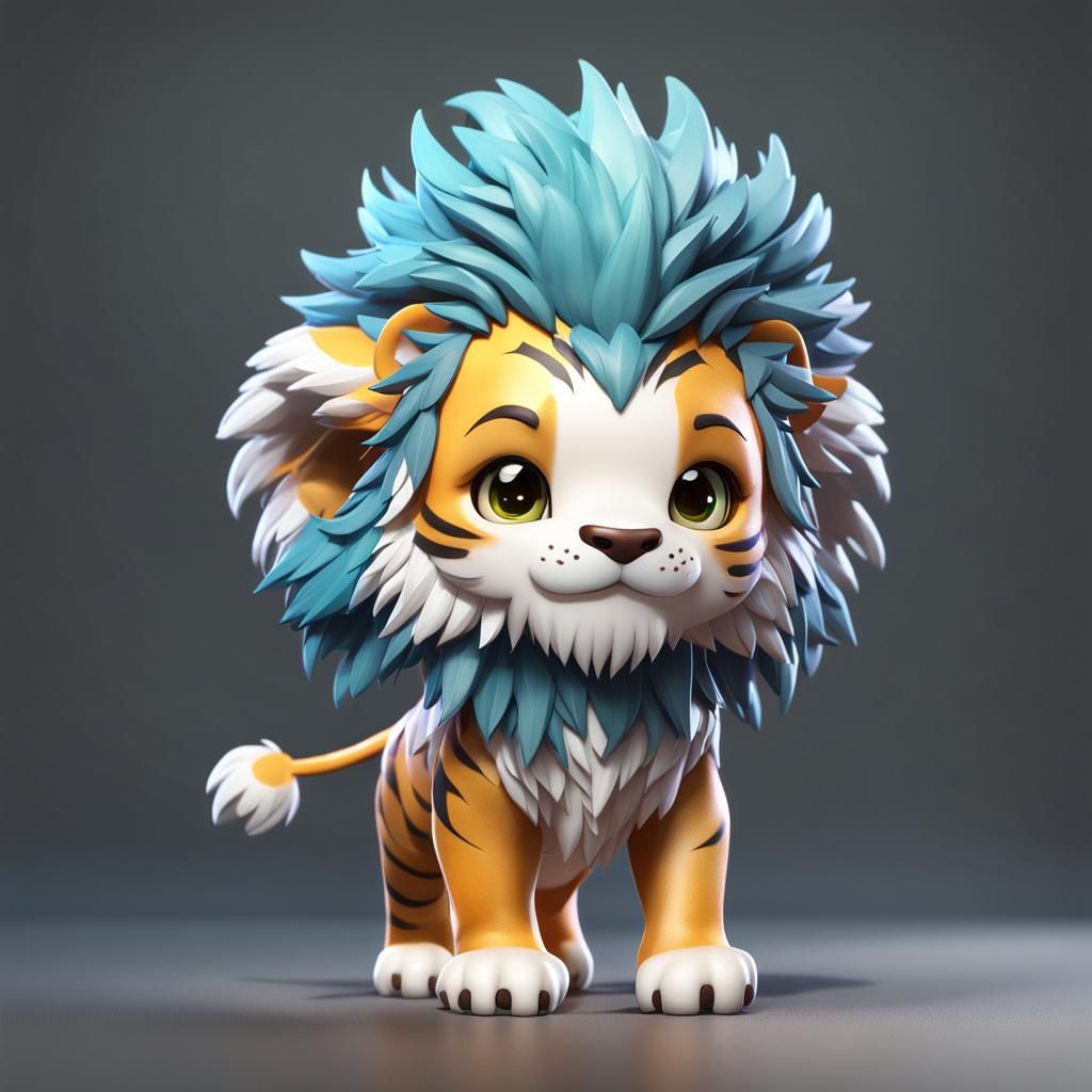 super saya gin Lion baby - your fool this is not even my final chibi form