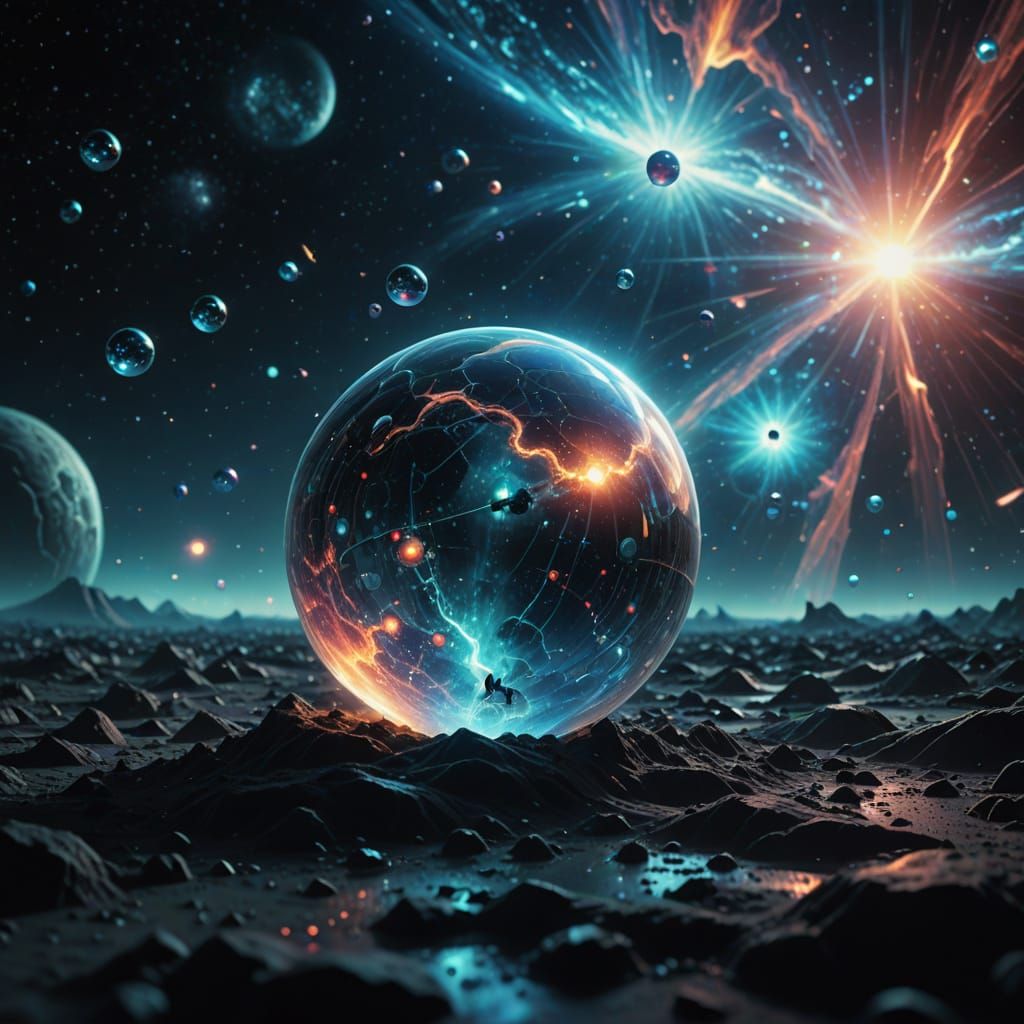Retro-Futuristic Multiverse Revealed in Cosmic Void