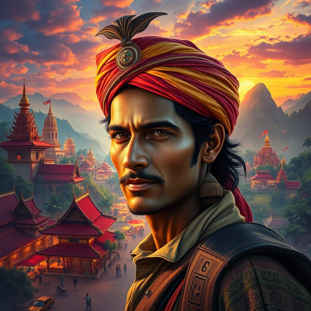 Southeast Asian Odyssey in Vibrant Colors
