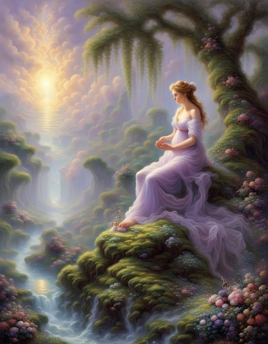 Baroque Science Fantasy Goddess of Fertility