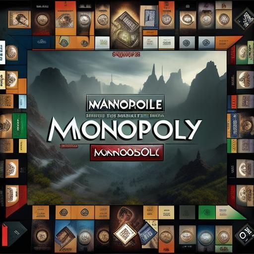 Monopoly Board of the Western United States