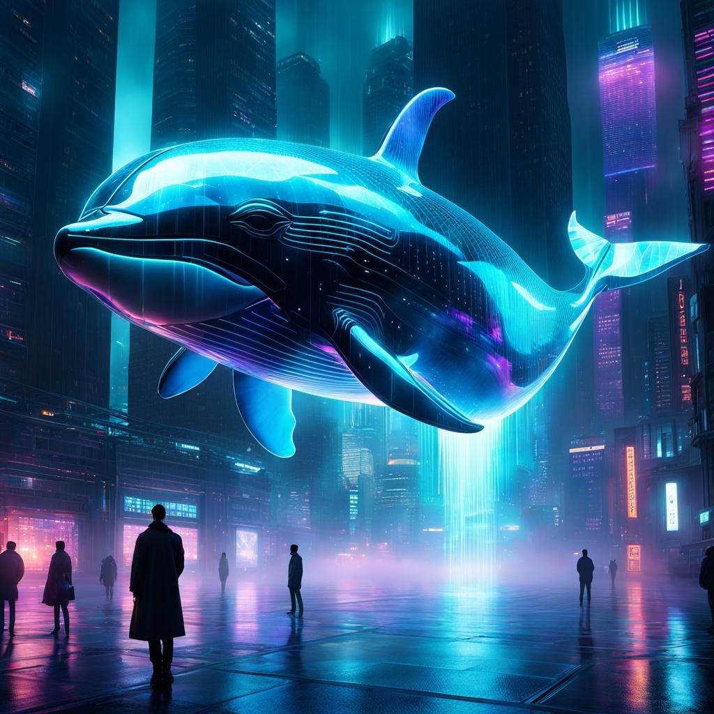 Holographic whale