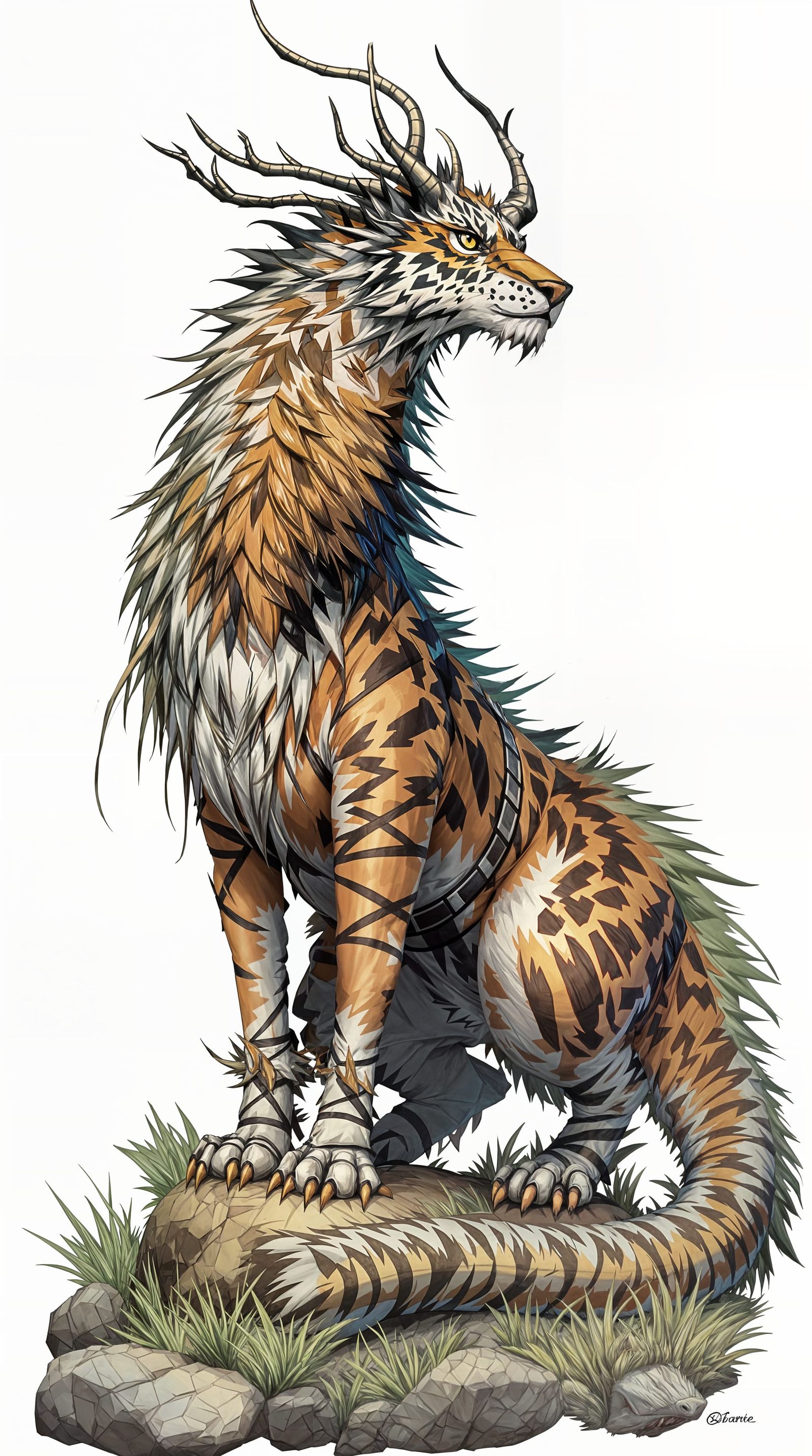 AI's Vision of a Therian Concept